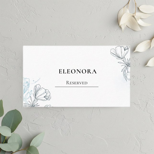 Personalized wedding placeholders place card (Creator Uploaded)