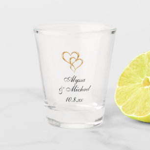 Personalized Wedding Shot Glass Wedding Favors