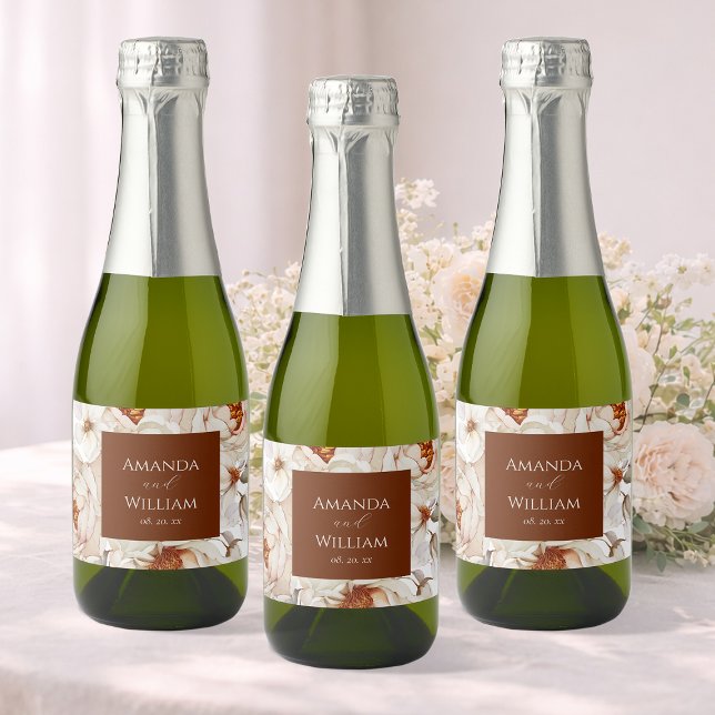 Personalized Wedding Sparkling Wine Label (Creator Uploaded)