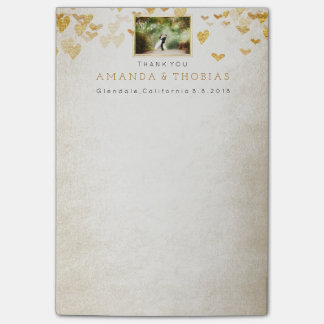 Personalized Wedding Thank You Gift Favor Post-it? Notes
