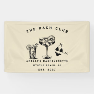 Personalized Weekend Trip Beach Bachelorette Party Banner