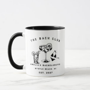 Personalized Weekend Trip Beach Bachelorette Party Mug