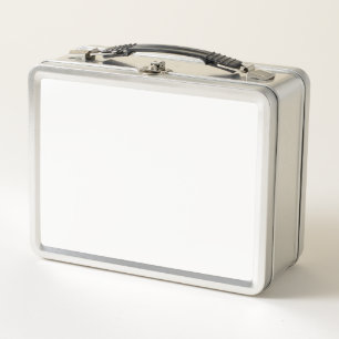 Personalized White Lunchbox – Modern Look