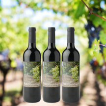 personalized wine bottles