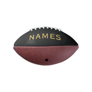 Personalized With Last Name or Nickname on Them American Football