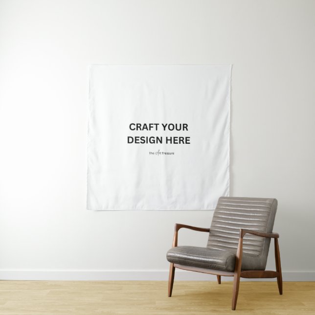 Personalized with Your Design, Logo, or Message  Tapestry (In Situ)