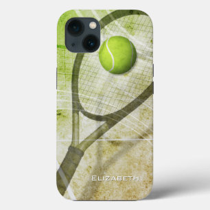 Personalized women's tennis iPhone 13 case