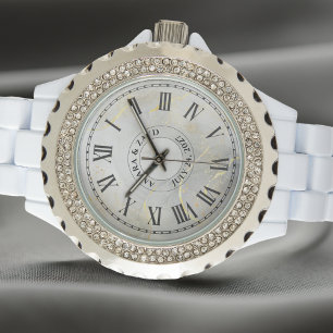 Personalized Women's Watch – Roman Numerals