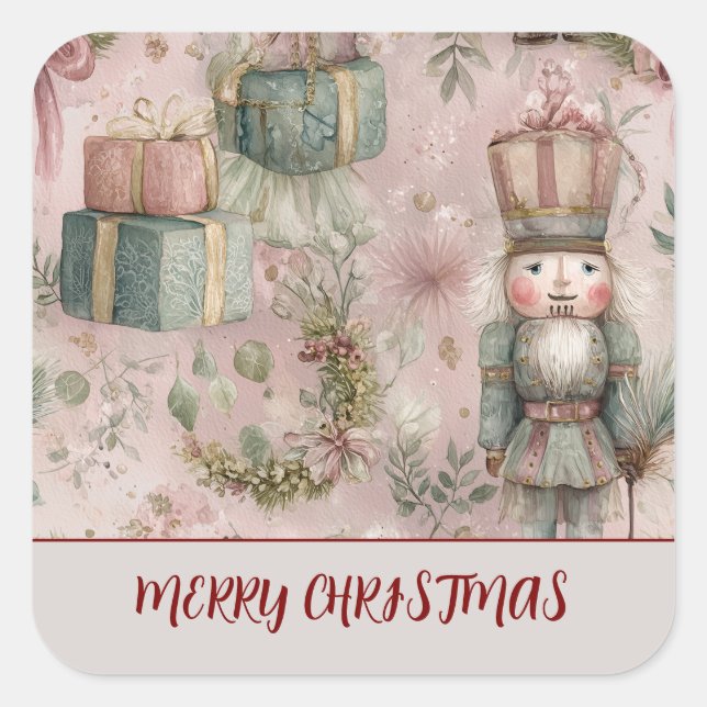 Personalized Xmas Sticker – Merry Christmas (Front)
