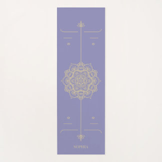 Personalized Yoga Mat with Alignment System