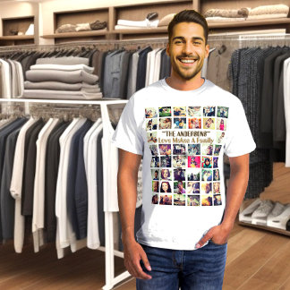 Personalized your text and photo collage here T-Shirt