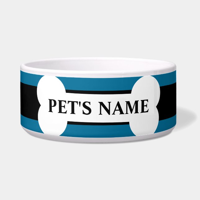 PersonalizedBone Design Pet Bowl (Front)