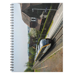 Personenzug in Korbach Süd Notebook
