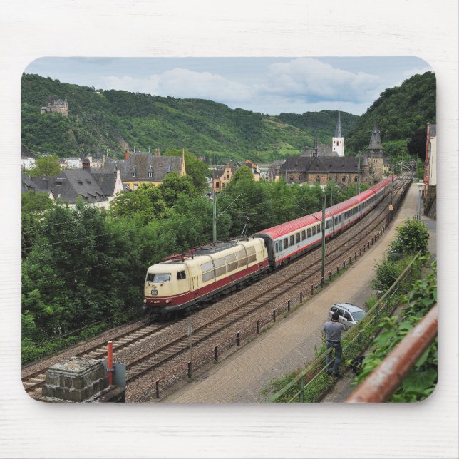 Personenzug in St. Goar Mouse Mat (Front)