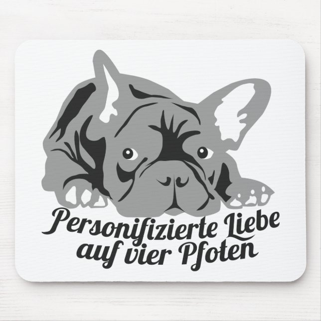 Personifizierte Liebe Mouse Mat (Front)