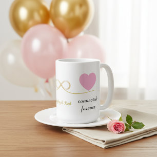 Personized Elegant Coffee Mug Gift for Couple