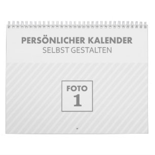 Persönlicher selbst gestalten 2024 familie foto calendar