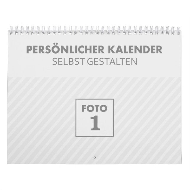Persönlicher selbst gestalten 2024 familie foto calendar (Cover)