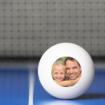 Persönliches Foto Tamplate Ping Pong Ball<br><div class="desc">Persönliches Foto Tamplate</div>