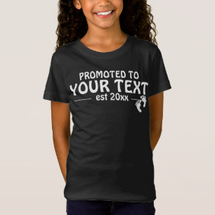 Personlized Promoted to big sister customiz T-Shirt
