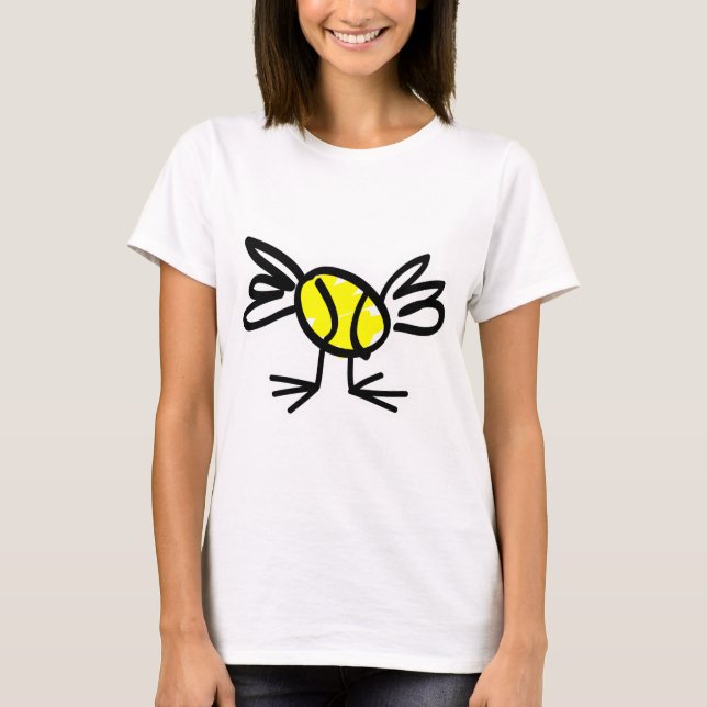 Personlized Tennis Chick Tops and Tshirts (Front)