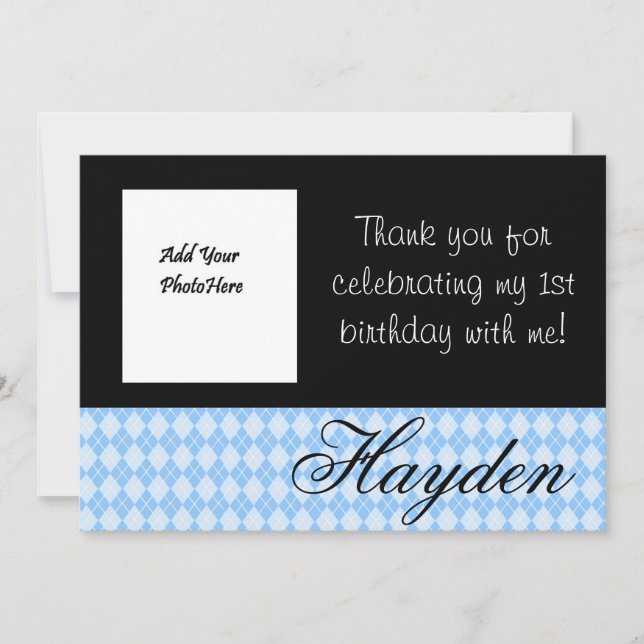 Personlized Thank You Card (Front)