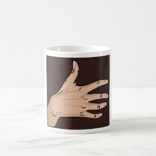 Persons Hand Mug