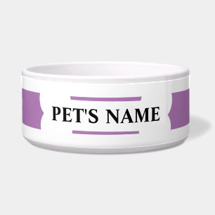 Persoonalized Dog Bone Pet Bowl