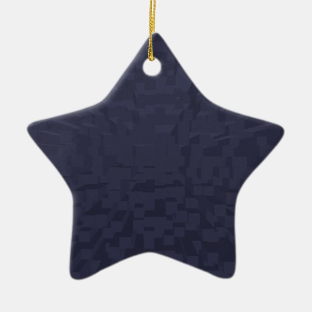Perspecitve blue Star ornament (Front)