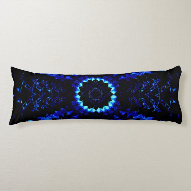 Perspective Blue Night Onyx Body Cushion (Front)