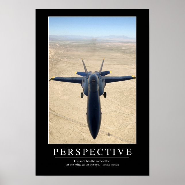Perspective: Inspirational Quote 1 Poster (Front)