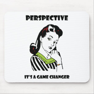Perspective - It's a Game Changer Mouse Mat