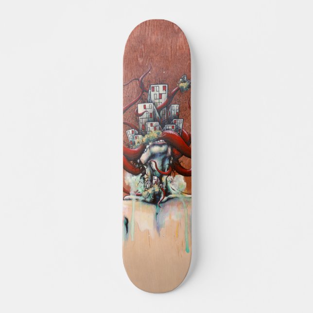 Perspective Metamorphosis Skateboard (Front)