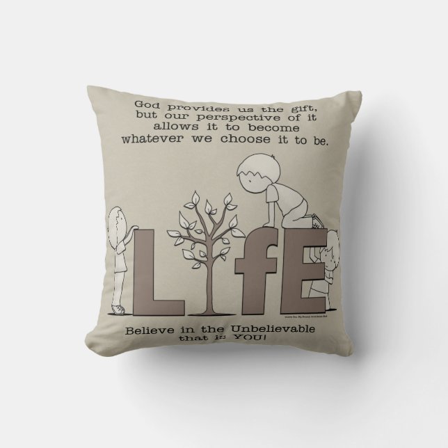 Perspective of Life Cushion (Front)