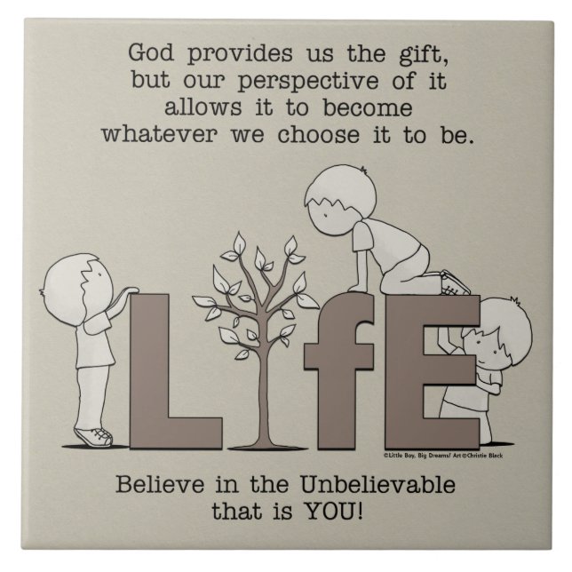 Perspective of Life Tile (Front)