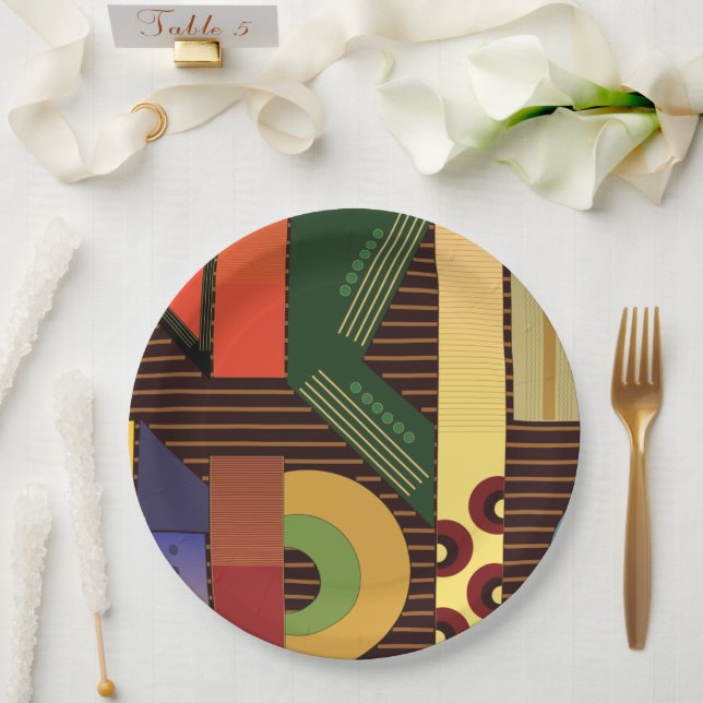 Perspective Paper Plates (Wedding)