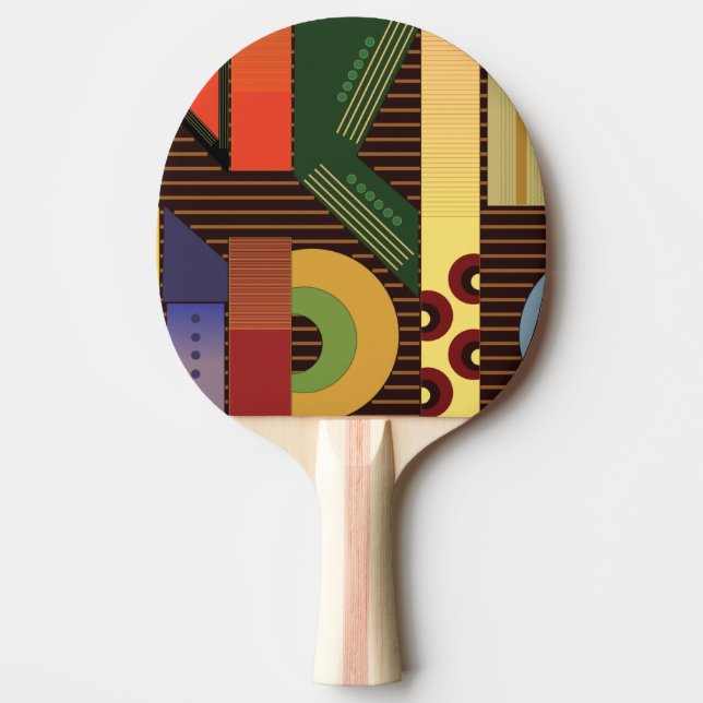 Perspective Ping Pong Paddle (Front)