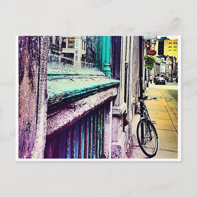 Perspective vieux-Montréal Postcard (Front)