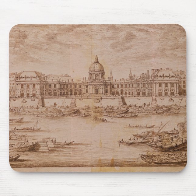 Perspective View of College des Quatre-Nations Mouse Mat (Front)