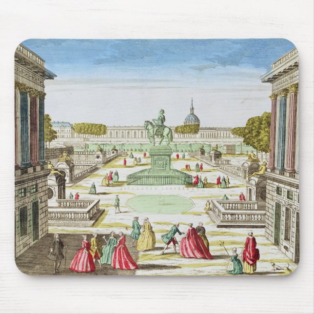 Perspective View of Place Louis XV Mouse Mat (Front)
