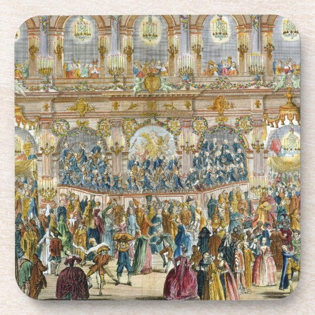 Perspective View of the Ballroom, constructed in t Coaster (Front)