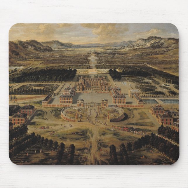 Perspective view of the Chateau Mouse Mat (Front)