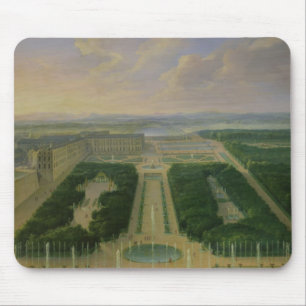 Perspective view of the chateau mouse mat