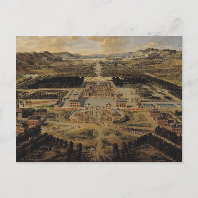 Perspective view of the Chateau Postcard (Front)