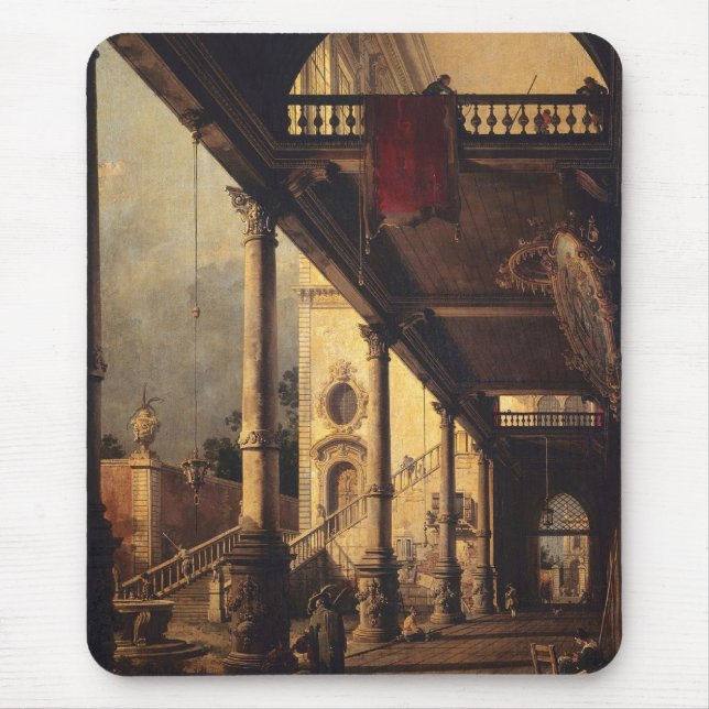 Perspective with a Portico Mouse Mat (Front)