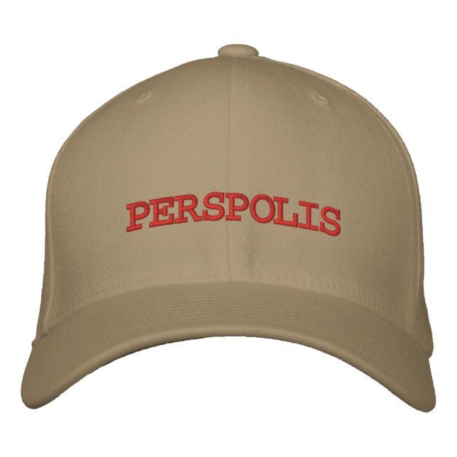 PERSPOLIS EMBROIDERED HAT (Front)