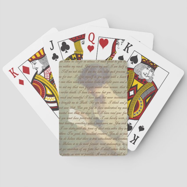 Persuasion Letter Playing Cards (Back)