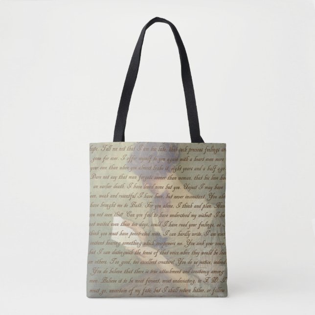 Persuasion Letter Tote Bag (Front)
