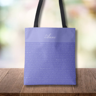 Persuasion Pierce My Soul Personalised Tote Bag