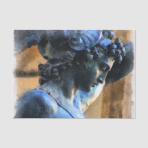 Persus Sculptture Illustraation Tissue Paper